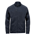 Navy Heather - Front - Stormtech Mens Avalante Pure Earth Full Zip Fleece Jacket