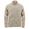 Oatmeal Heather - Front - Stormtech Mens Avalante Pure Earth Full Zip Fleece Jacket