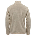 Oatmeal Heather - Back - Stormtech Mens Avalante Pure Earth Full Zip Fleece Jacket