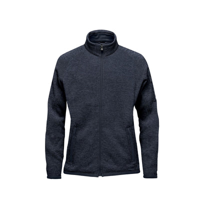 Navy Heather - Front - Stormtech Womens-Ladies Avalanche Pure Earth Full Zip Fleece Jacket