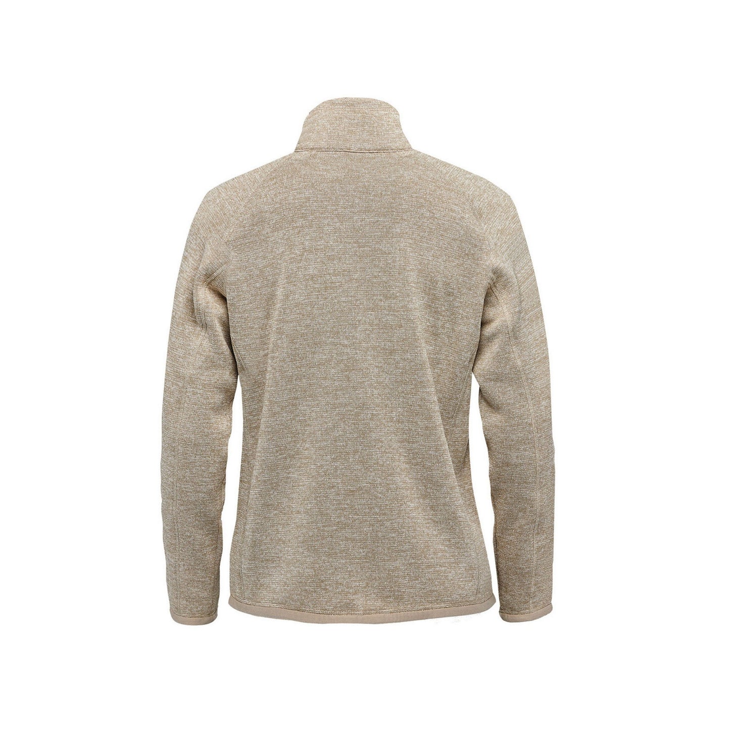 Oatmeal Heather - Back - Stormtech Womens-Ladies Avalanche Pure Earth Full Zip Fleece Jacket