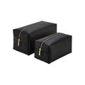 Black - Front - Bagbase Boutique Plain Toiletry Bag