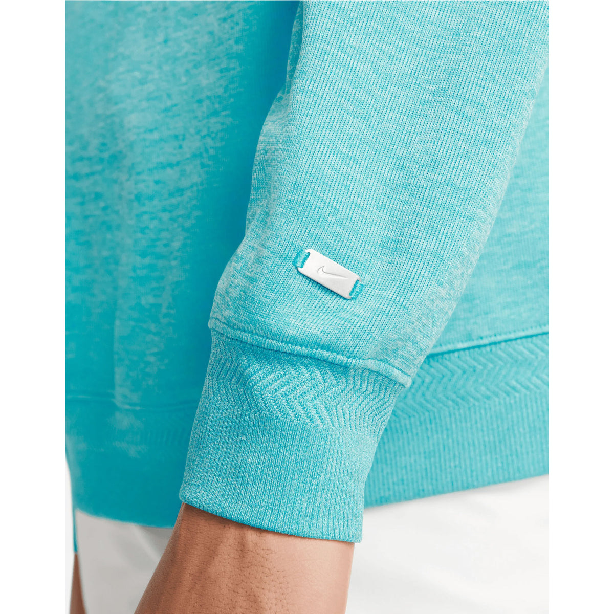 Ocean Bliss-Baltic Blue-Brushed Silver - Lifestyle - Nike Mens Dri-FIT Golf Hoodie