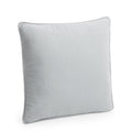 Natural-Light Grey - Front - Westford Mill Fairtrade Cotton Piped Cushion Cover