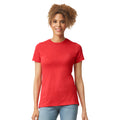 Red Mist - Front - Gildan Womens-Ladies CVC T-Shirt