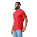 Red Mist - Side - Gildan Unisex Adult CVC T-Shirt