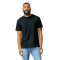 Pitch Black - Front - Gildan Unisex Adult CVC T-Shirt