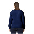 Navy Blue - Back - Gildan Unisex Adult Softstyle Fleece Midweight Pullover