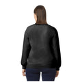 Black - Back - Gildan Unisex Adult Softstyle Fleece Midweight Pullover