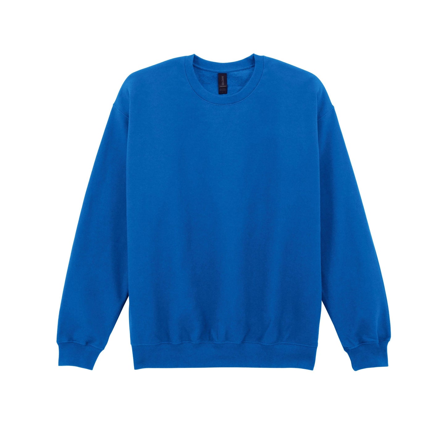 Royal Blue - Front - Gildan Unisex Adult Softstyle Fleece Midweight Pullover