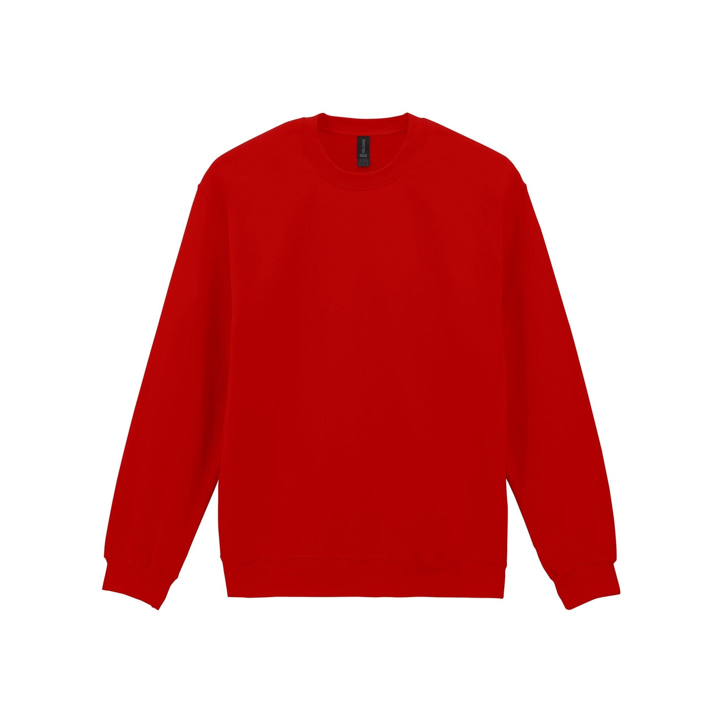Red - Front - Gildan Unisex Adult Softstyle Fleece Midweight Pullover