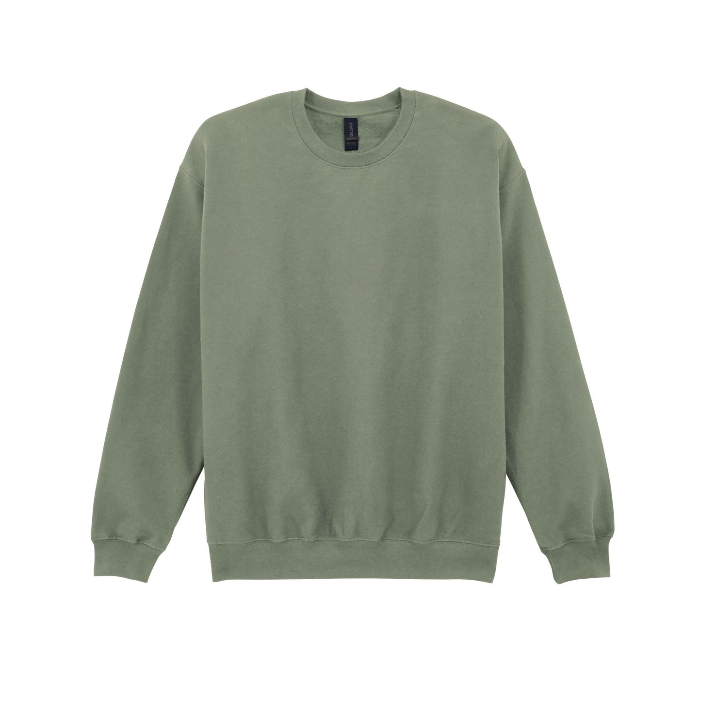 Sage - Front - Gildan Unisex Adult Softstyle Fleece Midweight Pullover
