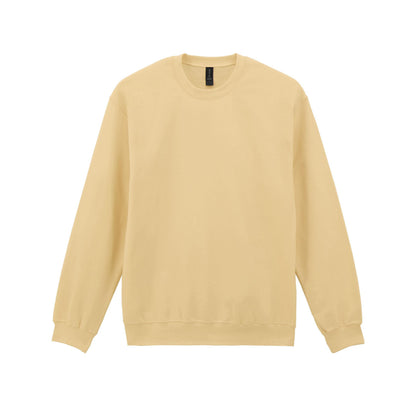 Yellow Haze - Front - Gildan Unisex Adult Softstyle Fleece Midweight Pullover