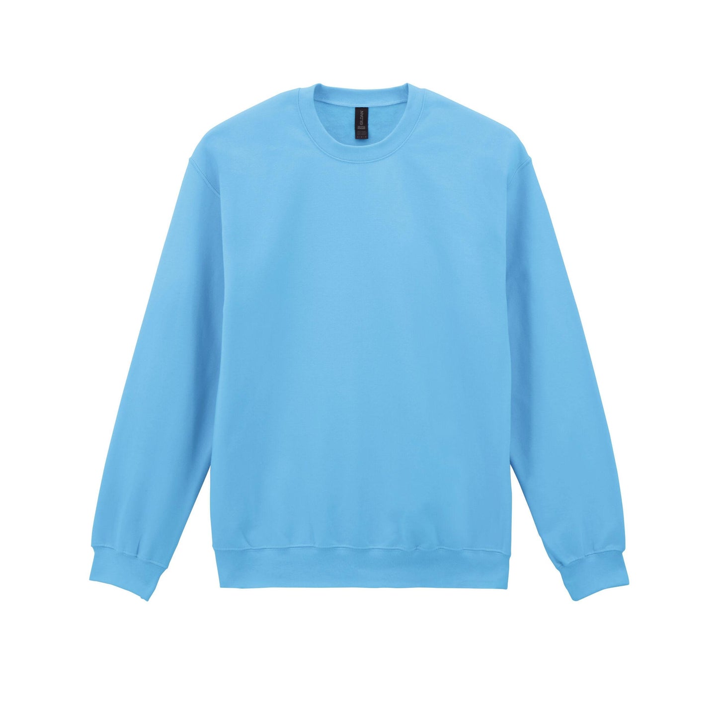 Sky Blue - Front - Gildan Unisex Adult Softstyle Fleece Midweight Pullover