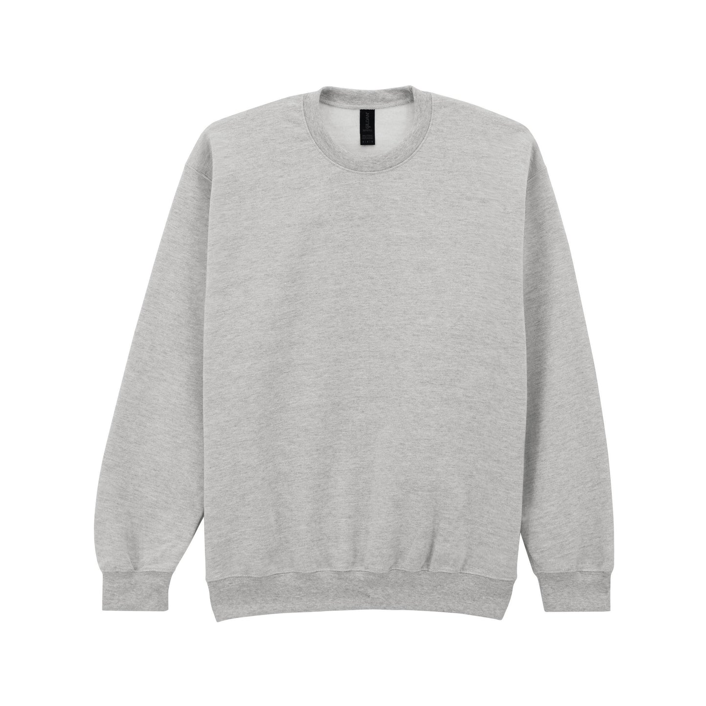 Ash Grey - Front - Gildan Unisex Adult Softstyle Fleece Midweight Pullover