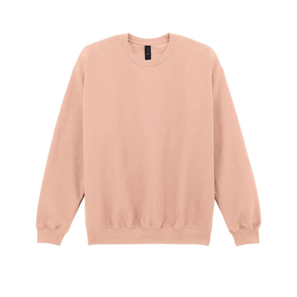 Dusty Rose - Front - Gildan Unisex Adult Softstyle Fleece Midweight Pullover
