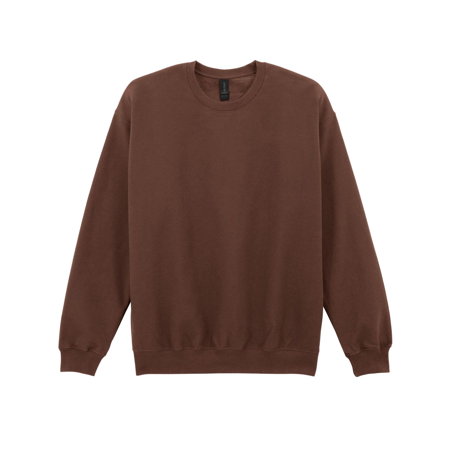 Cocoa - Front - Gildan Unisex Adult Softstyle Fleece Midweight Pullover