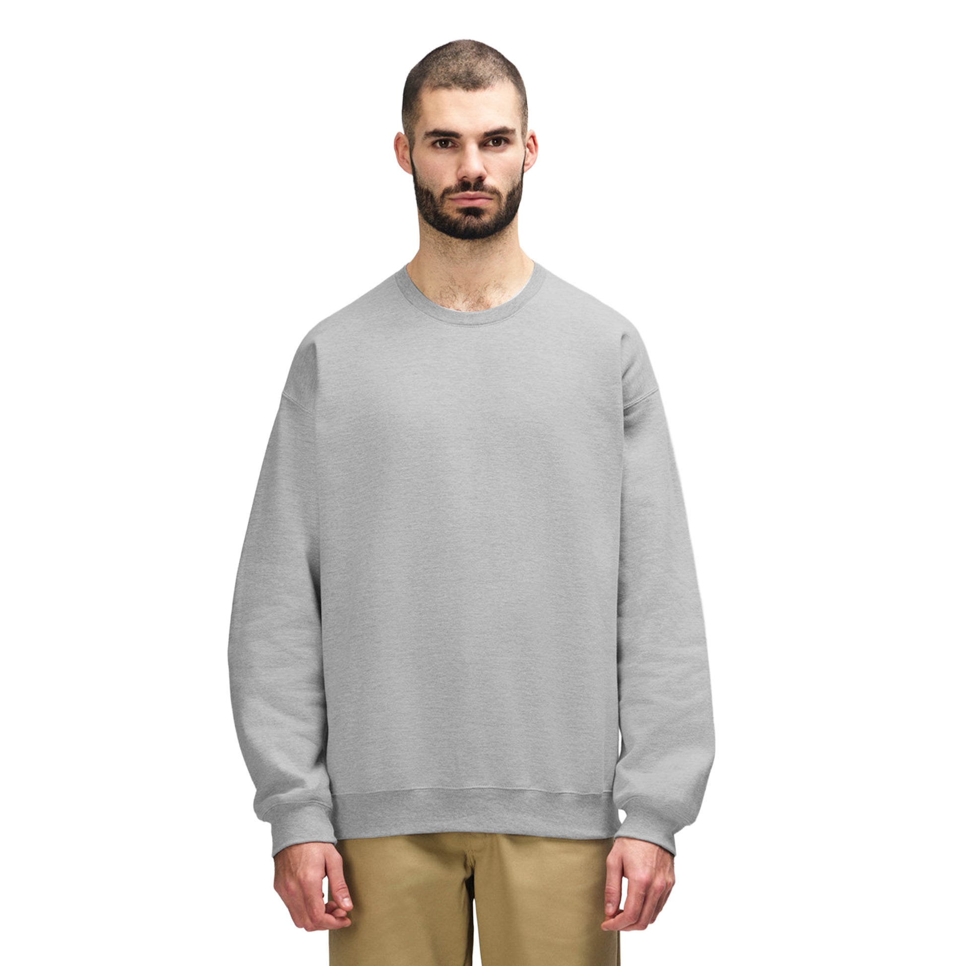 Ash Grey - Lifestyle - Gildan Unisex Adult Softstyle Fleece Midweight Pullover