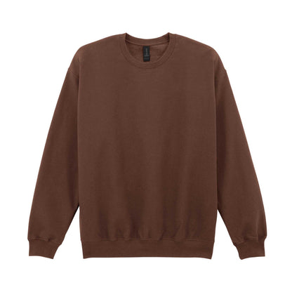 Cocoa - Back - Gildan Unisex Adult Softstyle Fleece Midweight Pullover