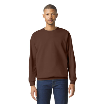 Cocoa - Lifestyle - Gildan Unisex Adult Softstyle Fleece Midweight Pullover