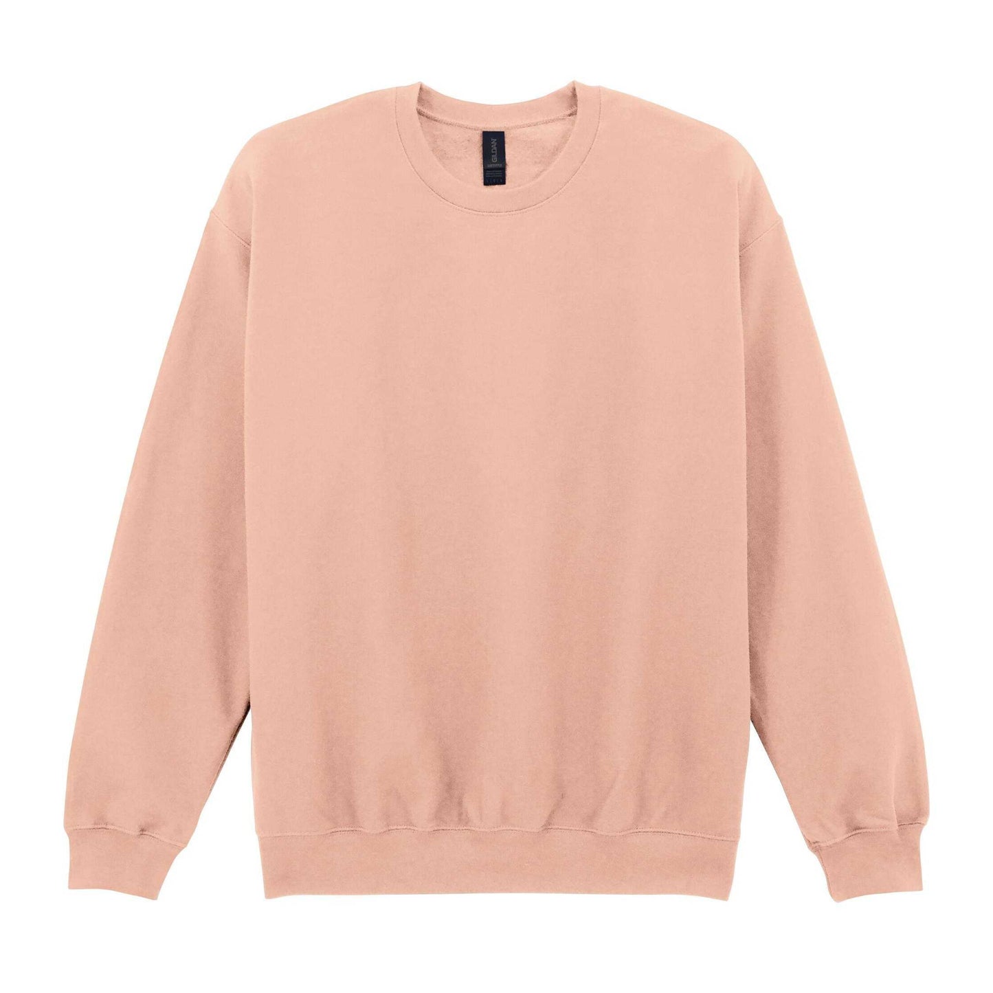 Dusty Rose - Back - Gildan Unisex Adult Softstyle Fleece Midweight Pullover
