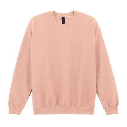 Dusty Rose - Back - Gildan Unisex Adult Softstyle Fleece Midweight Pullover