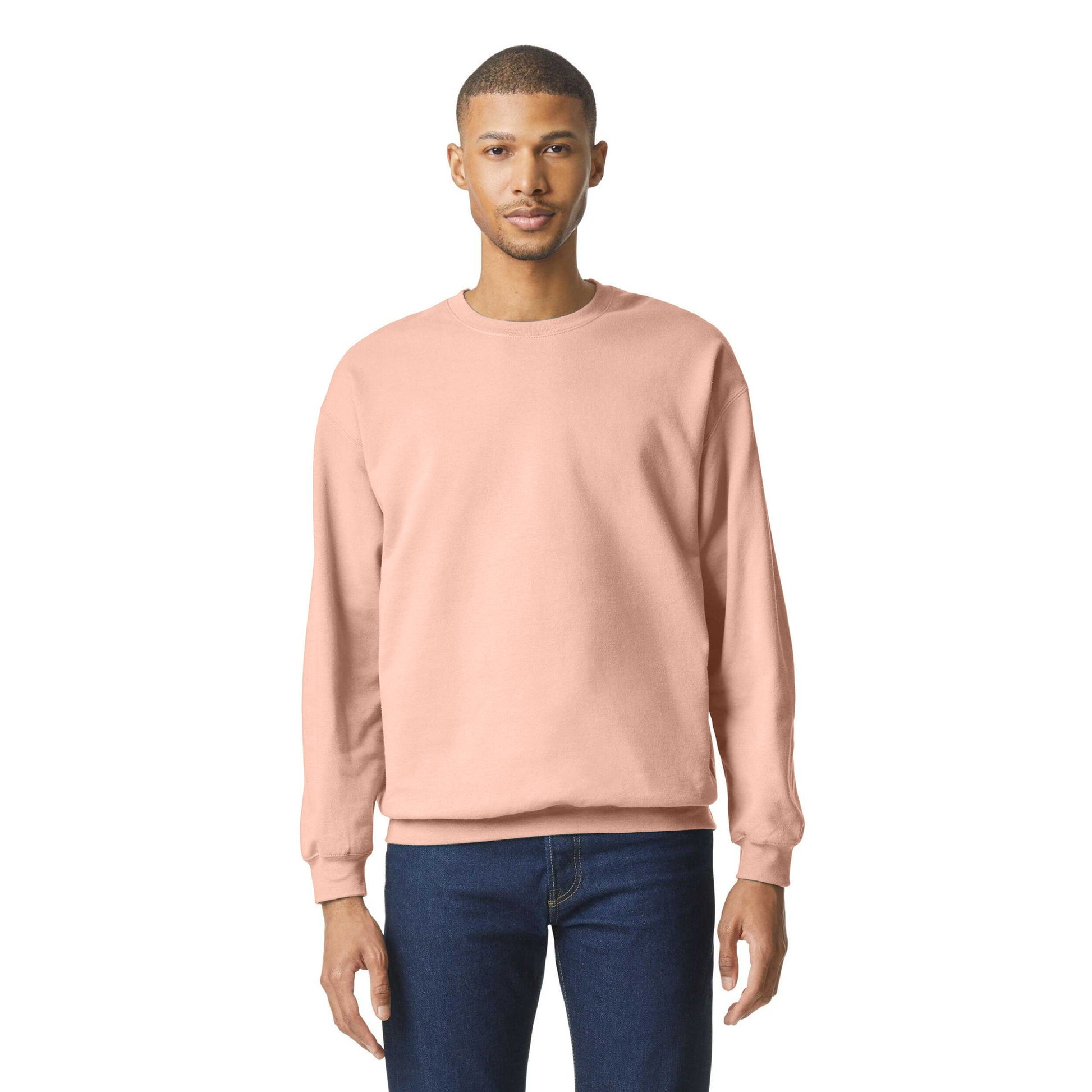 Dusty Rose - Lifestyle - Gildan Unisex Adult Softstyle Fleece Midweight Pullover