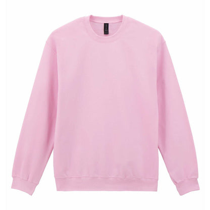 Light Pink - Back - Gildan Unisex Adult Softstyle Fleece Midweight Pullover