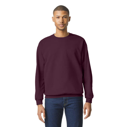 Maroon - Lifestyle - Gildan Unisex Adult Softstyle Fleece Midweight Pullover