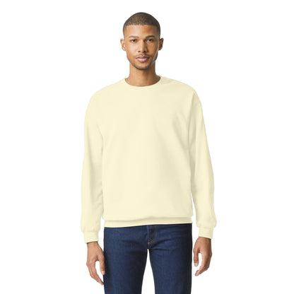 Off White - Lifestyle - Gildan Unisex Adult Softstyle Fleece Midweight Pullover