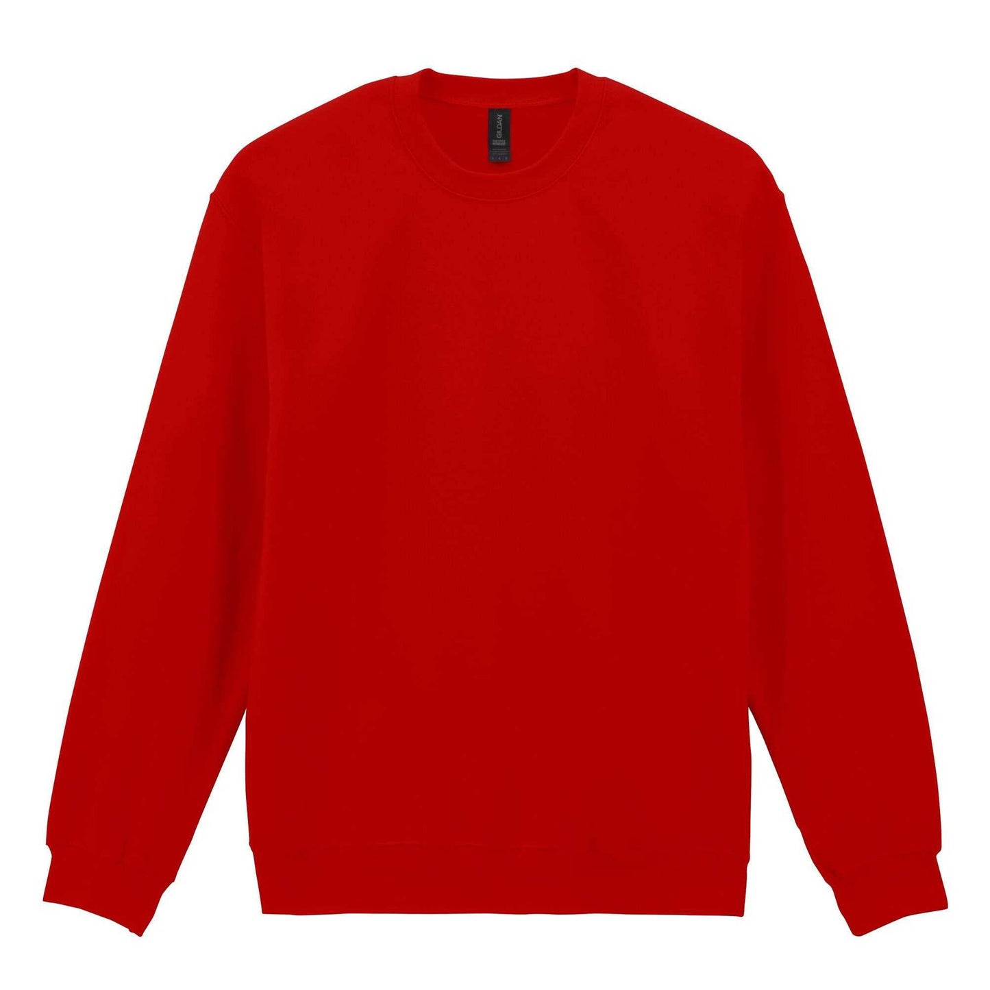 Red - Back - Gildan Unisex Adult Softstyle Fleece Midweight Pullover