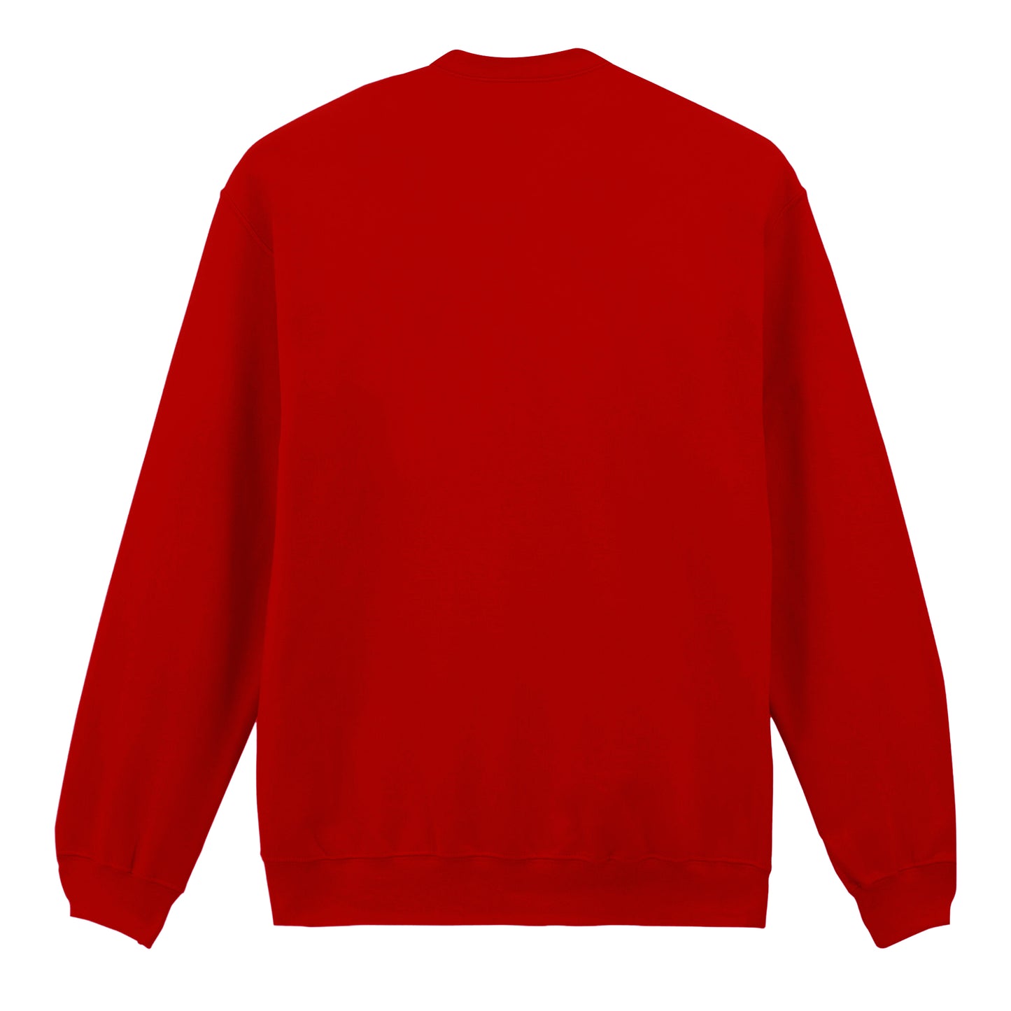 Red - Side - Gildan Unisex Adult Softstyle Fleece Midweight Pullover