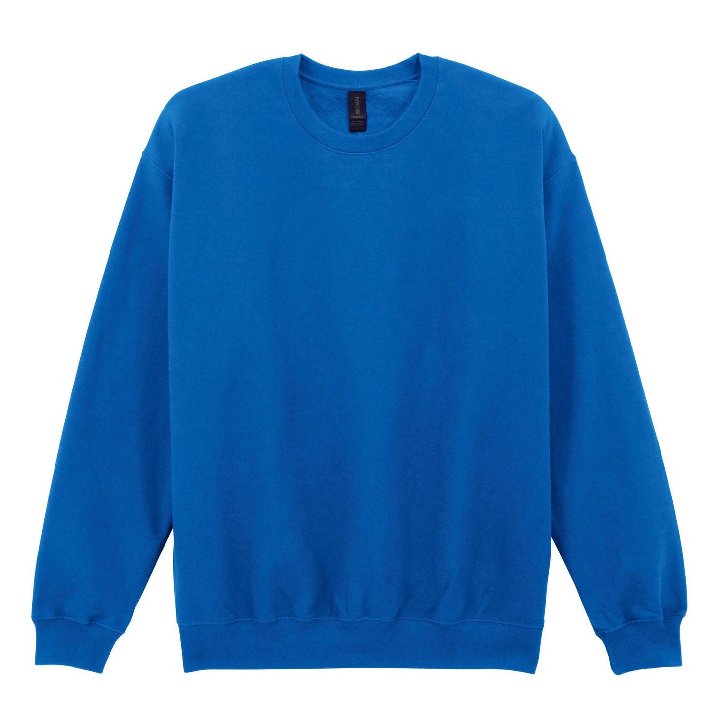 Royal Blue - Back - Gildan Unisex Adult Softstyle Fleece Midweight Pullover