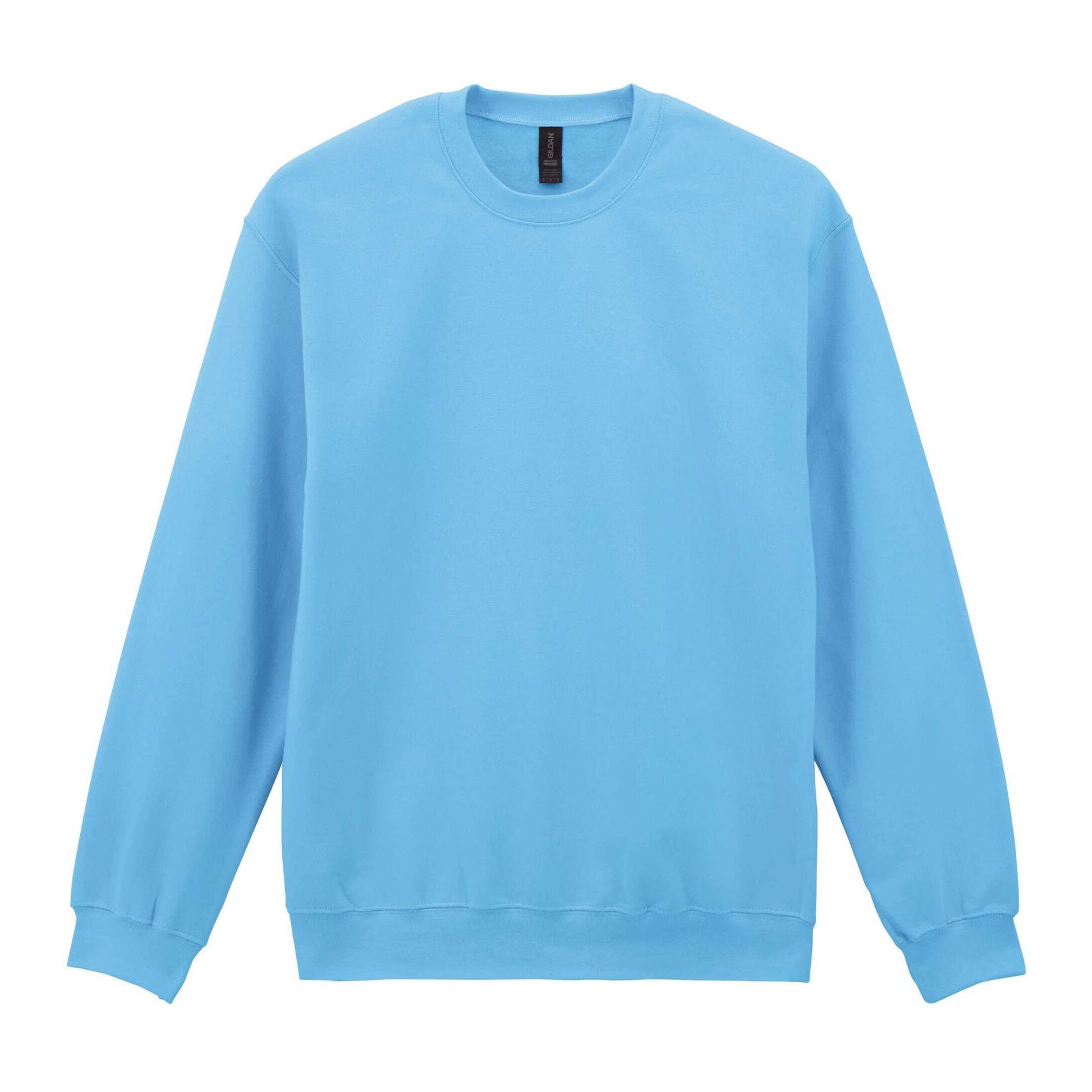 Sky Blue - Back - Gildan Unisex Adult Softstyle Fleece Midweight Pullover
