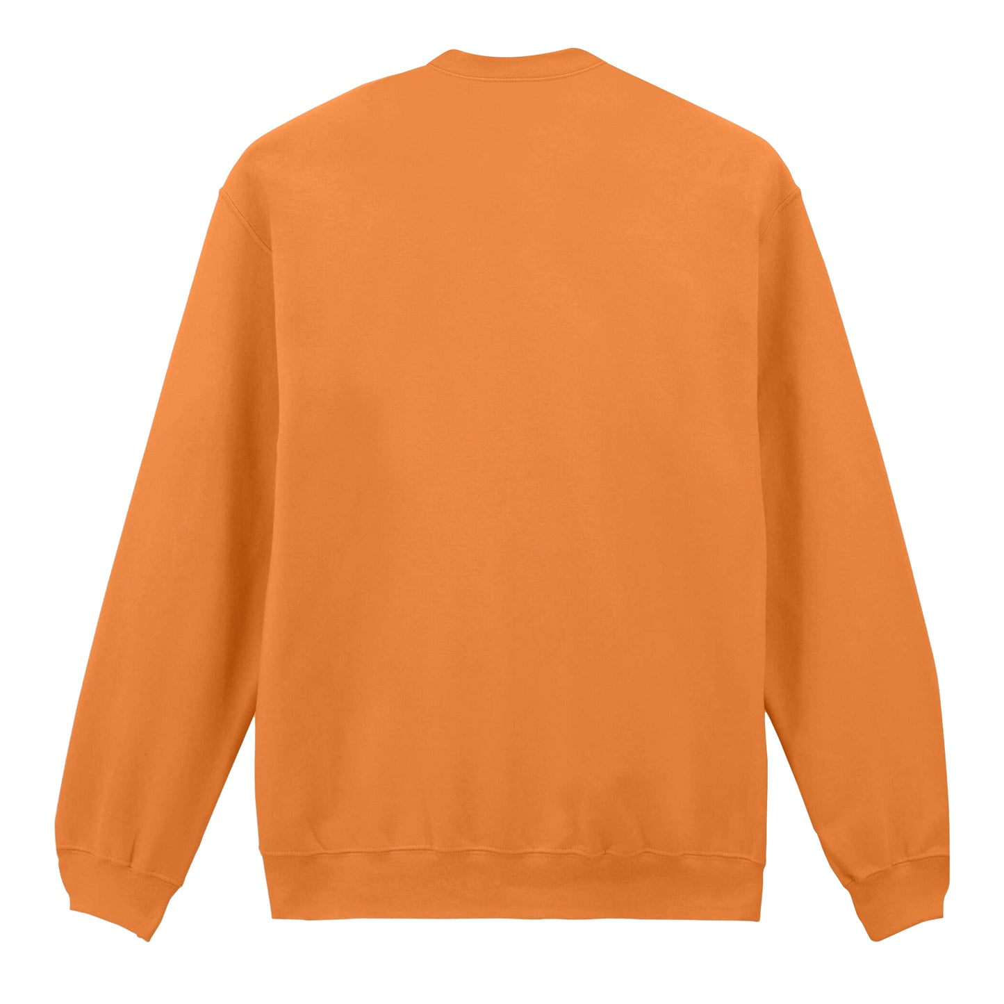 Tangerine - Side - Gildan Unisex Adult Softstyle Fleece Midweight Pullover