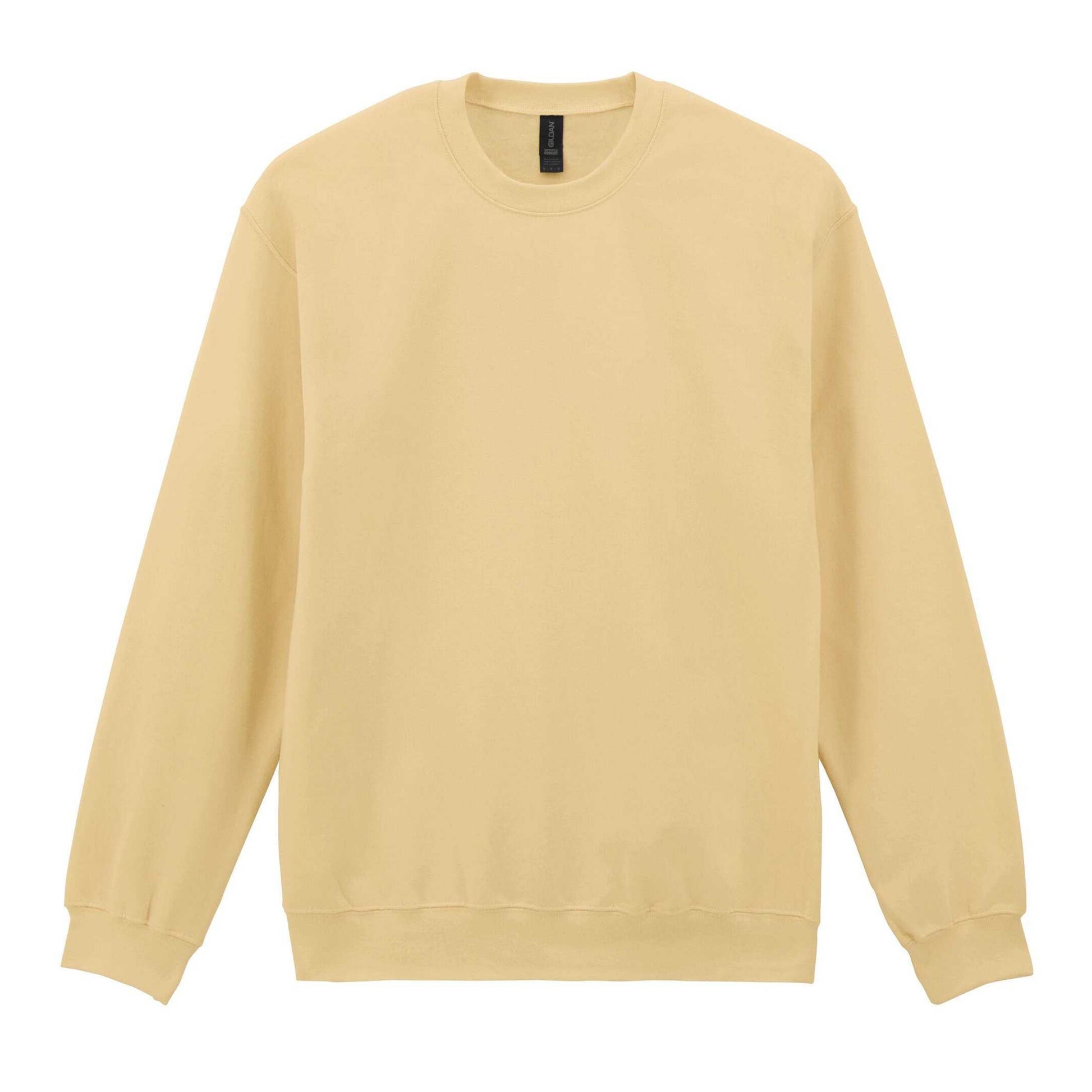 Yellow Haze - Back - Gildan Unisex Adult Softstyle Fleece Midweight Pullover