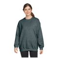 Dark Heather - Front - Gildan Unisex Adult Softstyle Heather Midweight Fleece Top