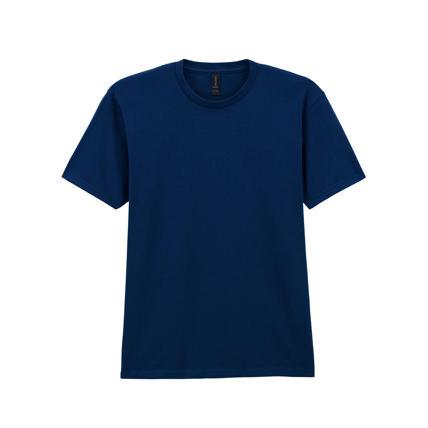 Navy Blue - Front - Gildan Unisex Adult Softstyle Midweight T-Shirt