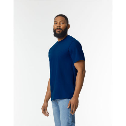 White - Front - Gildan Unisex Adult Softstyle Midweight T-Shirt