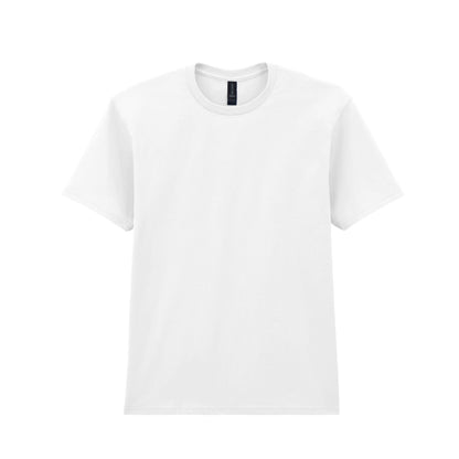 White - Back - Gildan Unisex Adult Softstyle Midweight T-Shirt
