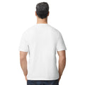 White - Back - Gildan Unisex Adult Softstyle Plain Midweight T-Shirt