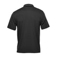 Black - Back - Stormtech Mens Camino Pure Earth Performance Polo Shirt