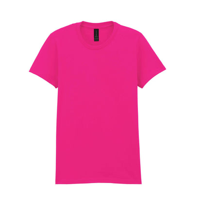 Heliconia - Front - Gildan Womens-Ladies Softstyle Plain Midweight T-Shirt