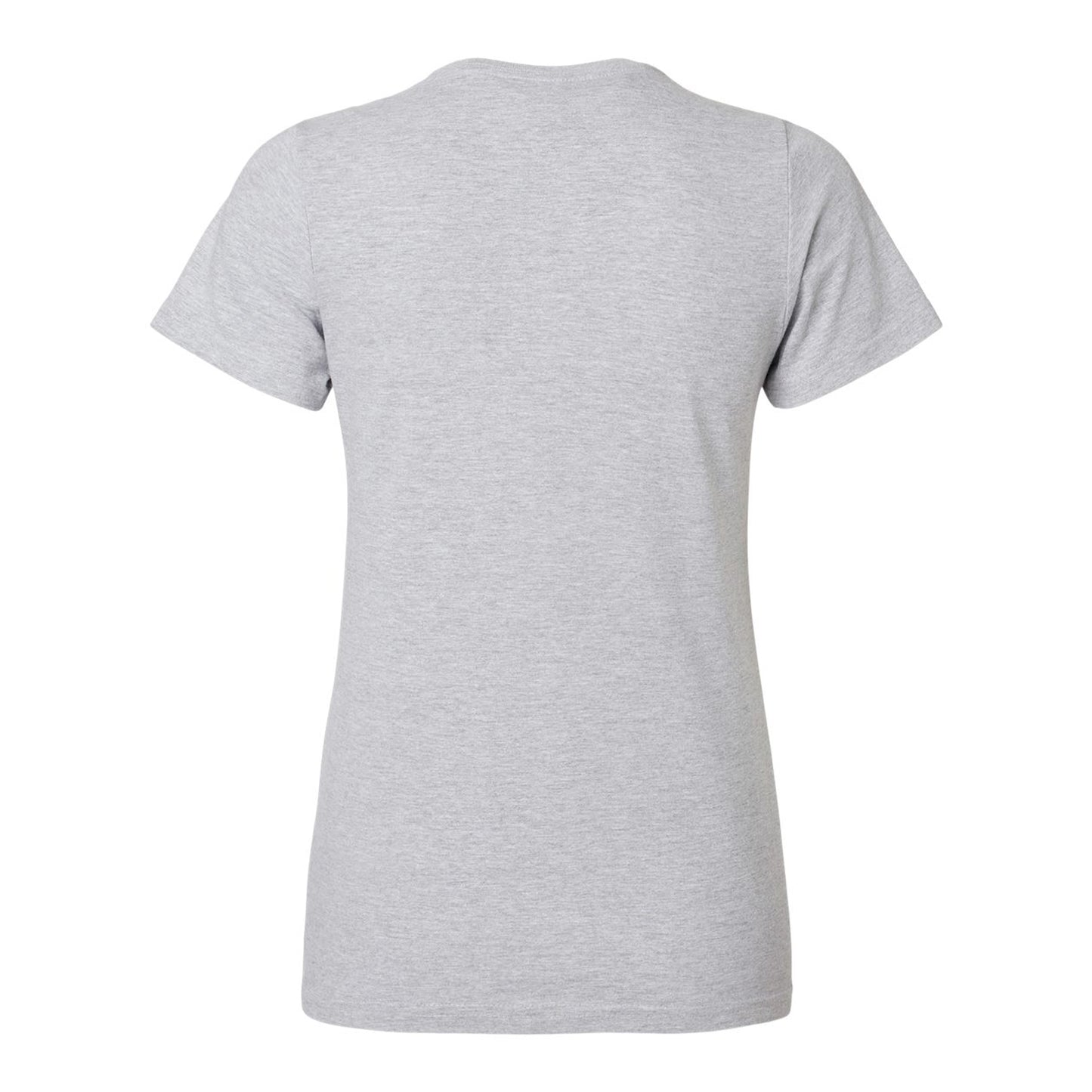 Sport Grey - Back - Gildan Womens-Ladies Softstyle Plain Midweight T-Shirt