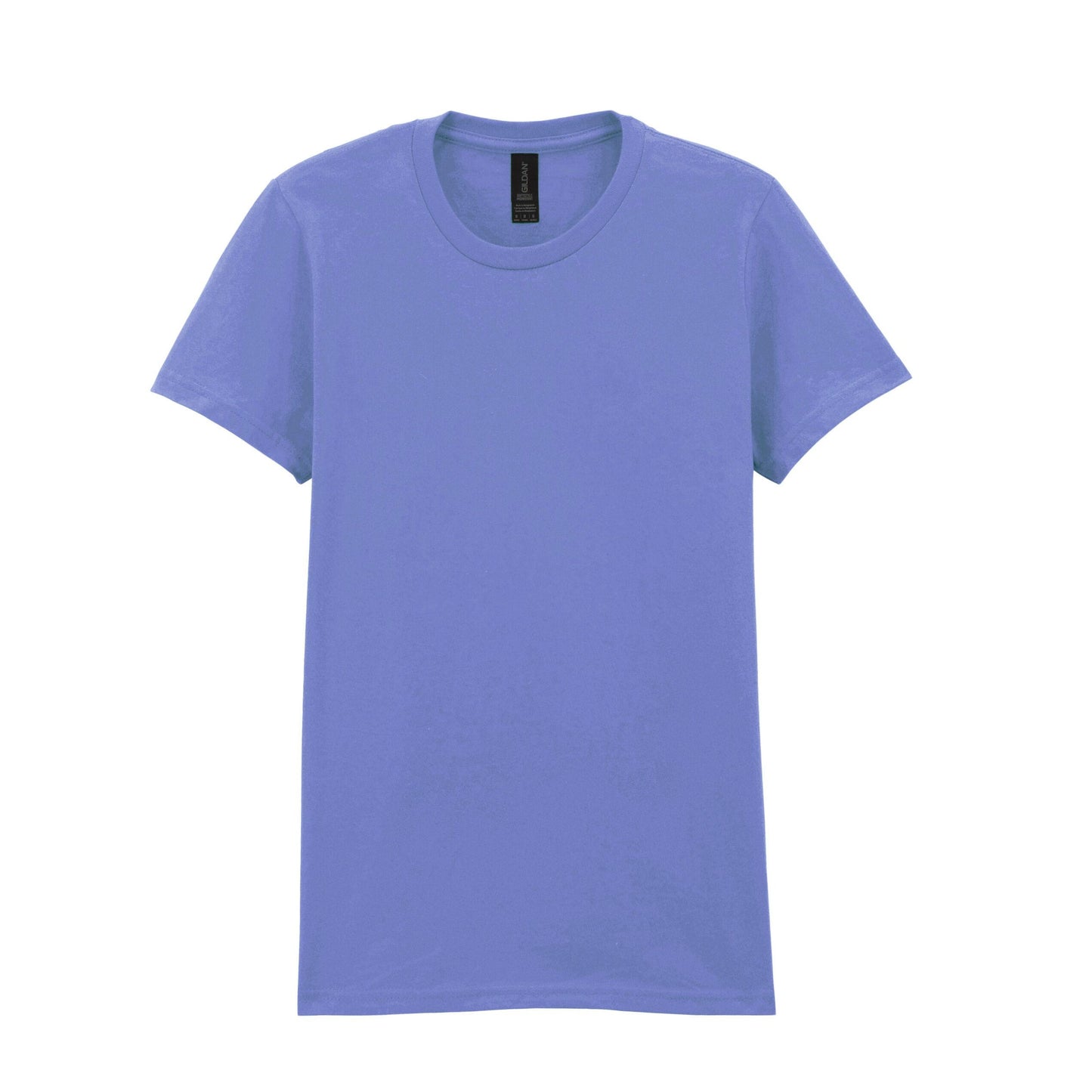 Violet - Front - Gildan Womens-Ladies Softstyle Plain Midweight T-Shirt