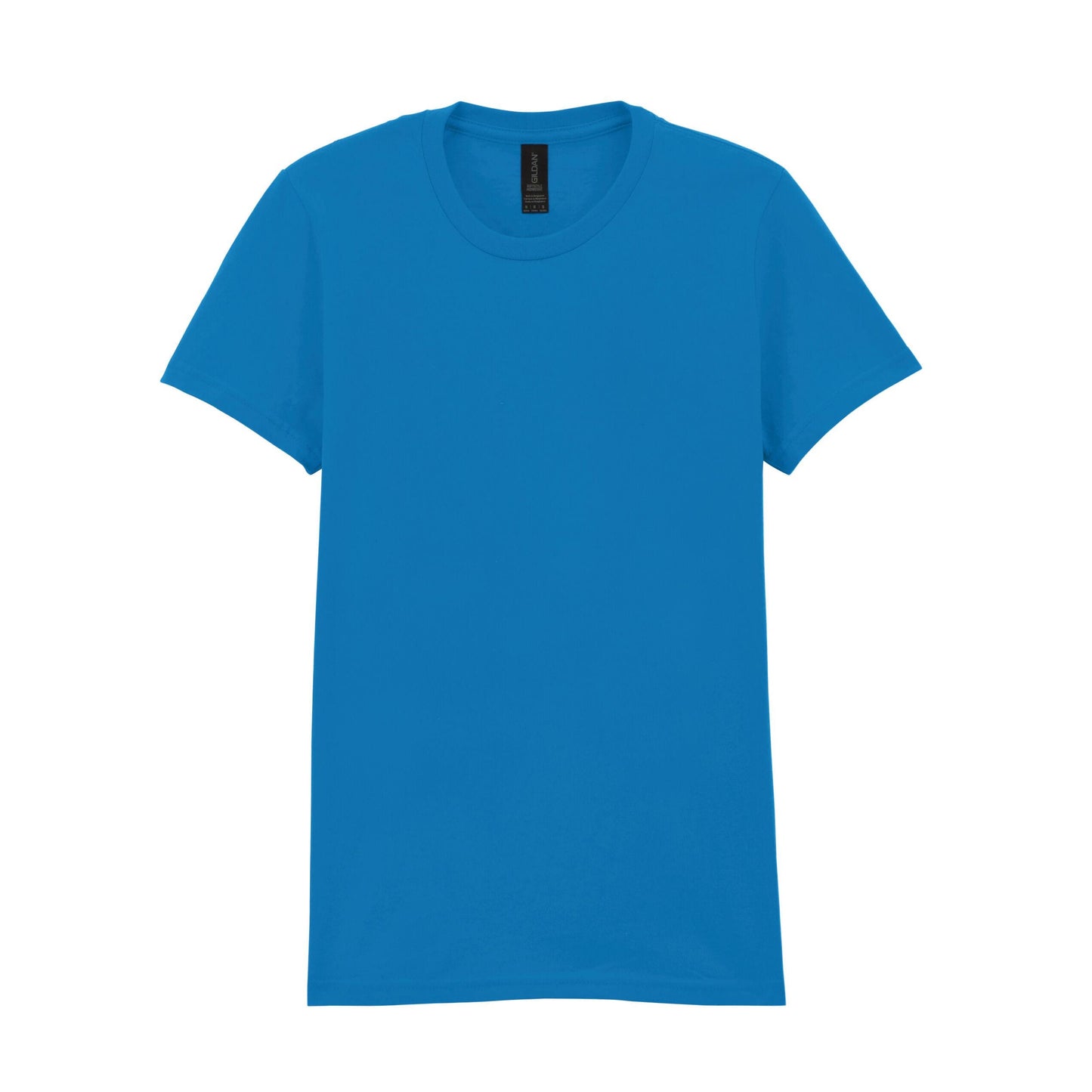 Sapphire - Front - Gildan Womens-Ladies Softstyle Plain Midweight T-Shirt