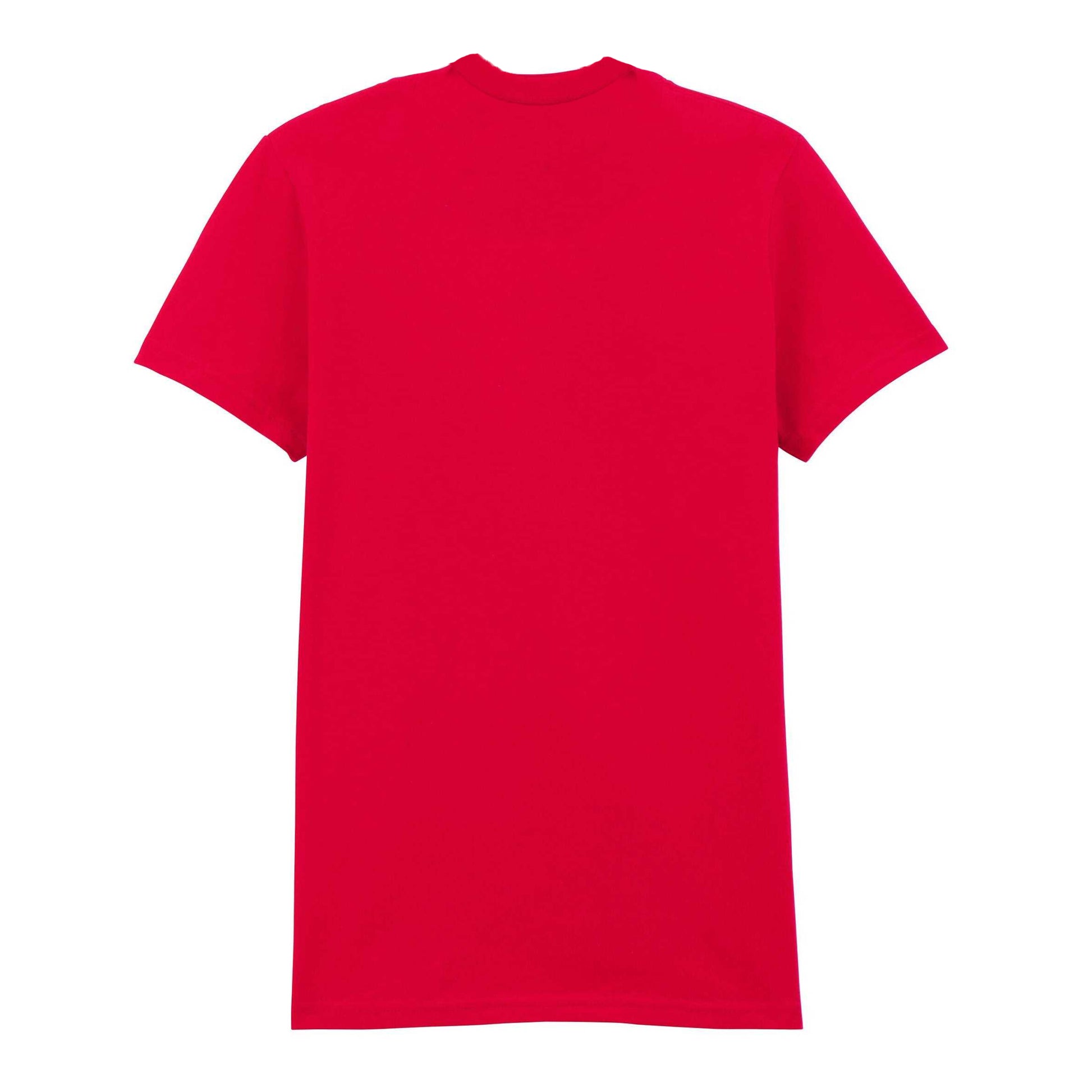 Red - Back - Gildan Womens-Ladies Softstyle Plain Midweight T-Shirt