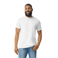 White - Front - Gildan Mens Softstyle Plain CVC T-Shirt