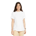White - Front - Gildan Womens-Ladies Softstyle Plain CVC T-Shirt