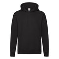 Black - Front - Fruit of the Loom Mens Premium Hoodie